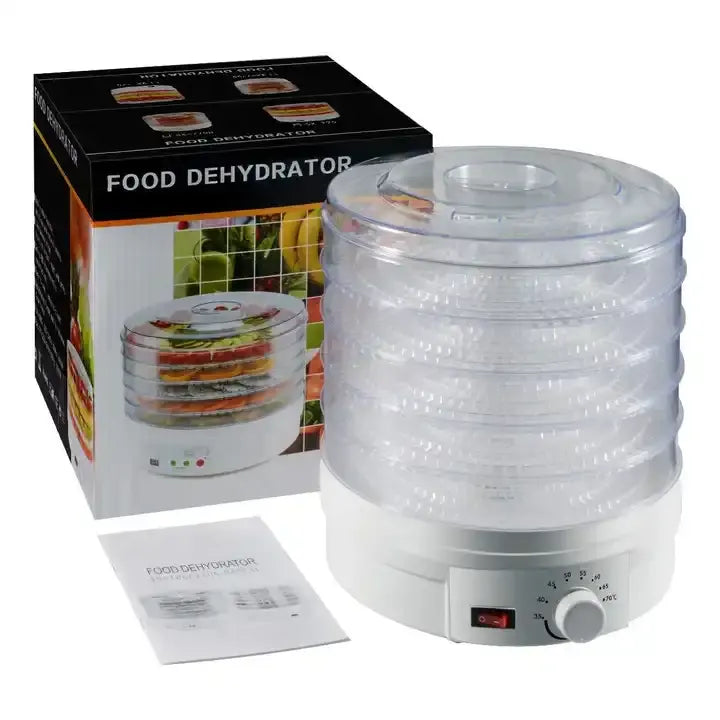 Deshydrateur électrique de fruits 5 couches