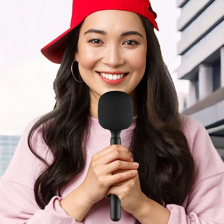 Microphone Sans Fil F11-2 — Poignée Interview | Récepteur 3-en-1 Lightning, USB-C & 3.5mm