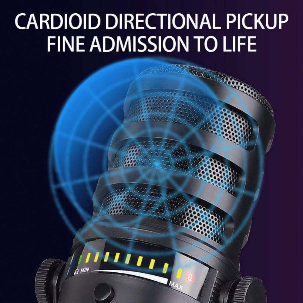 Microphone dynamique professionnel Podcast Équipement