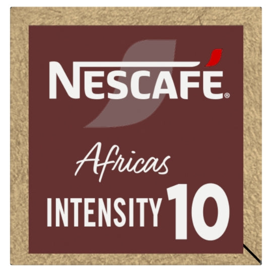 Nescafé Farmers Origins Africas Ristretto — vue de dos, aluminium recyclé 80%