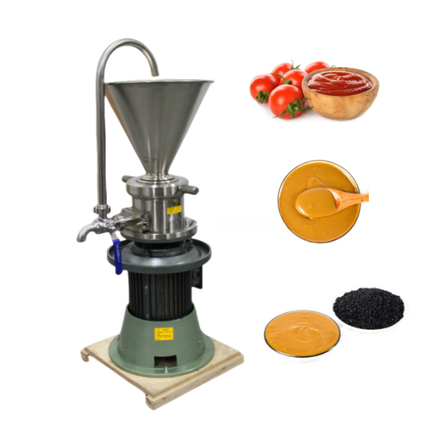 Broyeur de beurre d'arachide, cacao, tomate. machine de sauce