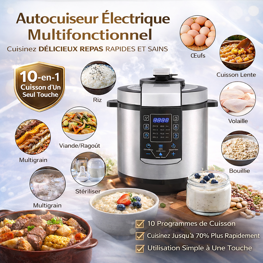 Autocuisseur Electrique 6 Litres
