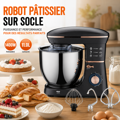 Robot Pâtissier Sur Socle SOKANY 1400W 11L – SK-05001