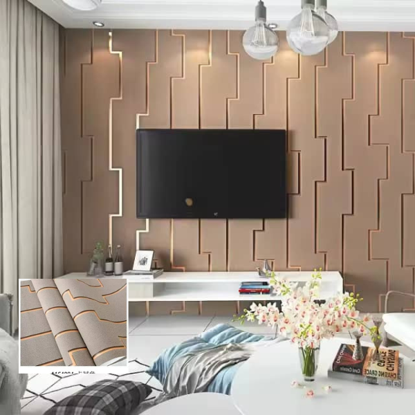 Papier peint 3d mural, décoration interieur 9mX53cm