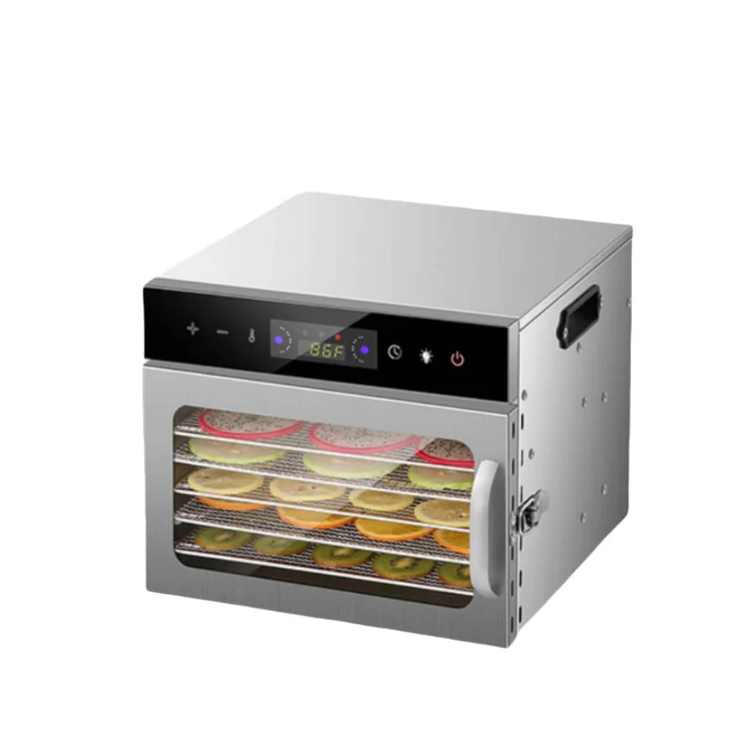 Déshydrateur de fruits 6 couches en acier inoxydable, déshydrateur commercial
