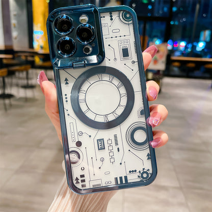 Etui pour IPhone transparent avec circuit imprimé