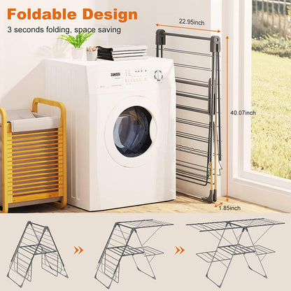Séchoir Géant Pliable 2 Niveaux