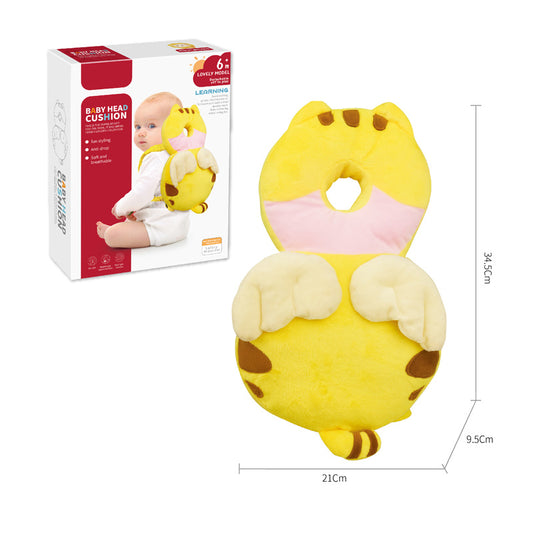 Coussin de Protection Tête Bébé – Sécurité Anti-Chute 🐱