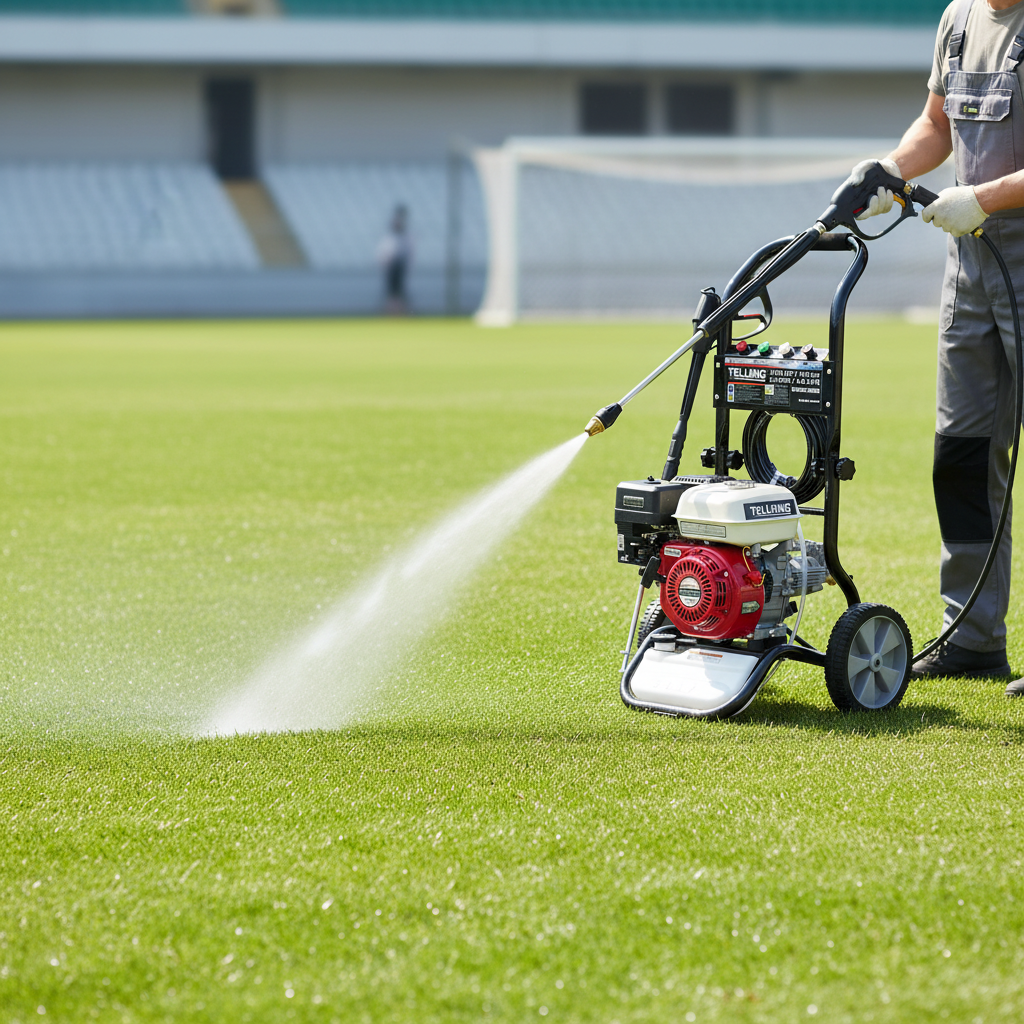 Nettoyeur Haute Pression à Essence 3100 PSI – 213 Bar 2.8 GPM avec Chariot