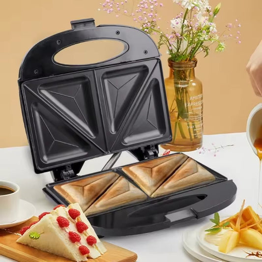 Grille-Sandwich Multifonction 9 en 1 | Plaques Interchangeables & Antiadhésives