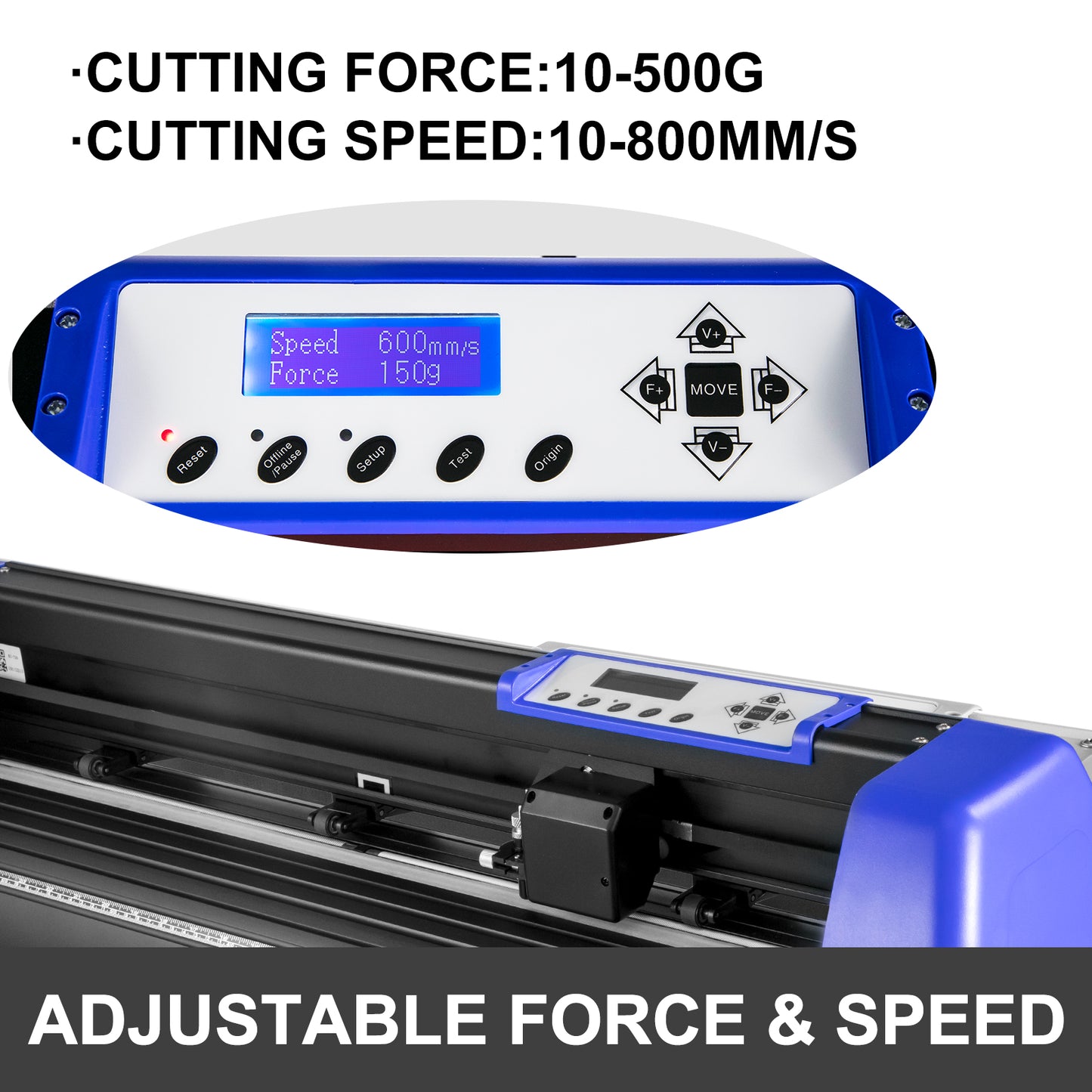 Cutting plotter, Mini Traceur de Découpe de Vinyle Professionnel avec Caméra,