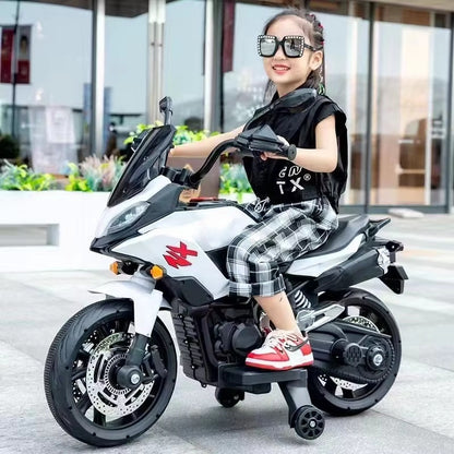Moto Électrique Enfant 4-12 ans
