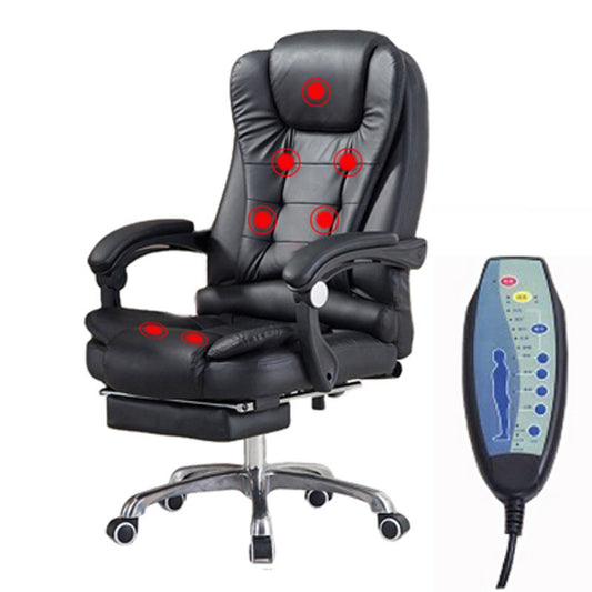 Chaise de bureau ergonomique doux avec dispositif de massage