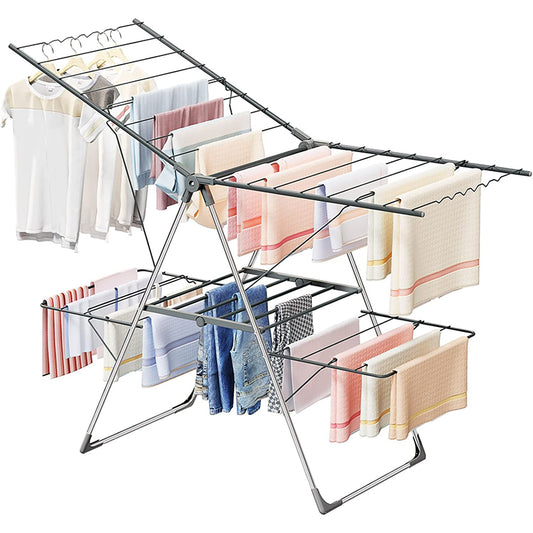 Séchoir Géant Pliable 2 Niveaux