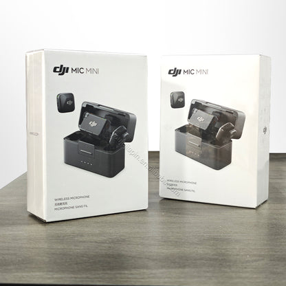 Microphone Mini Dji (2 TX + 1 RX + boîtier de charge)