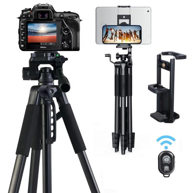 Kit professionnel de Trépied de 170cm pour téléphone, tablette, caméra vidéo