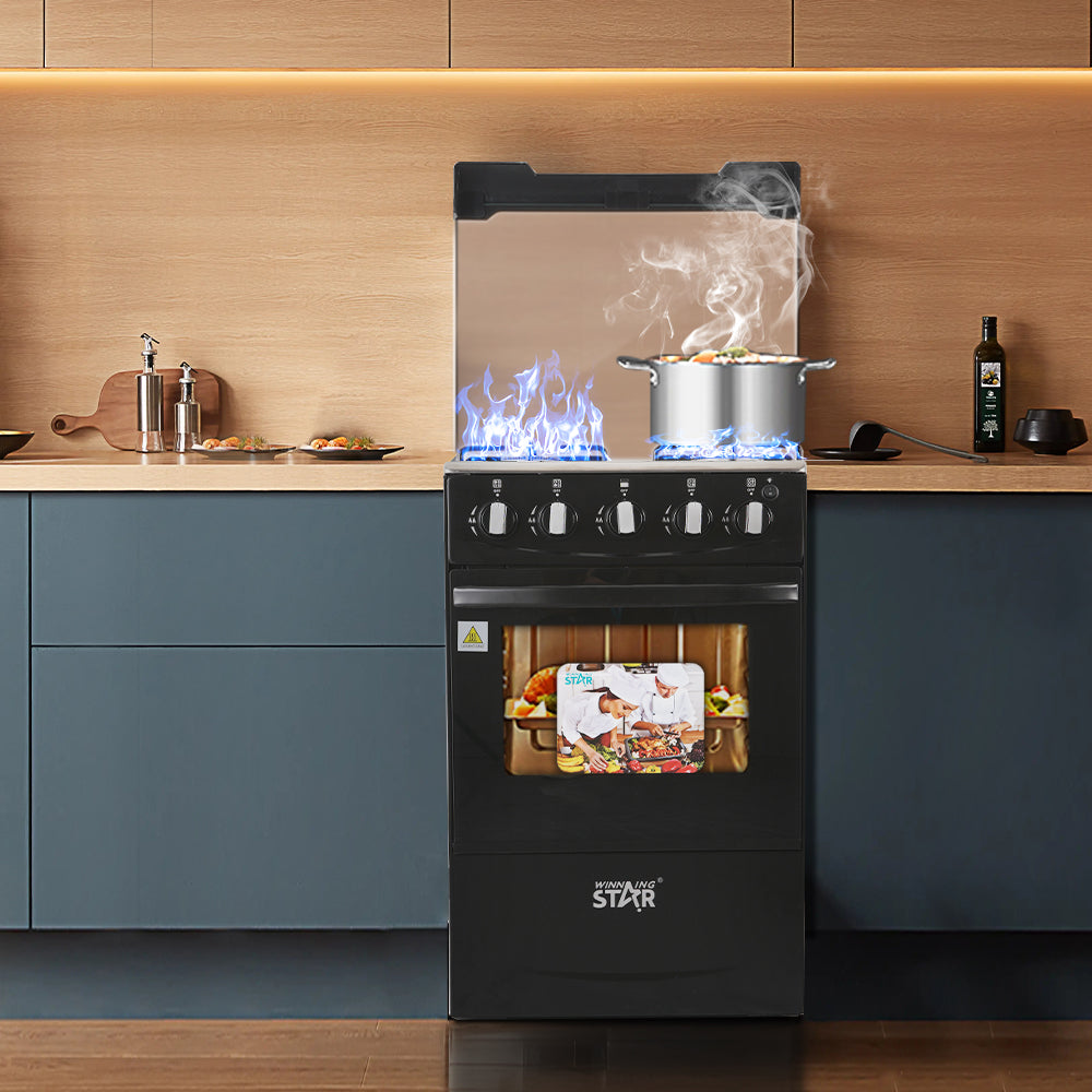 Cuisinière à Gaz avec Four Entièrement à Gaz