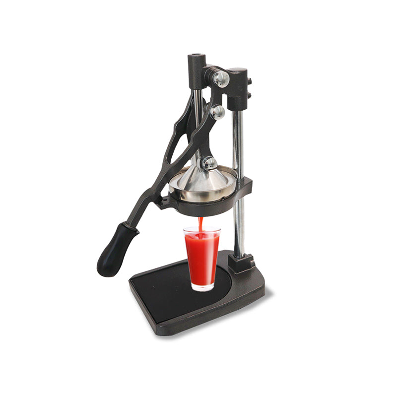 Presse agrumes vertical manuel en acier inoxydable