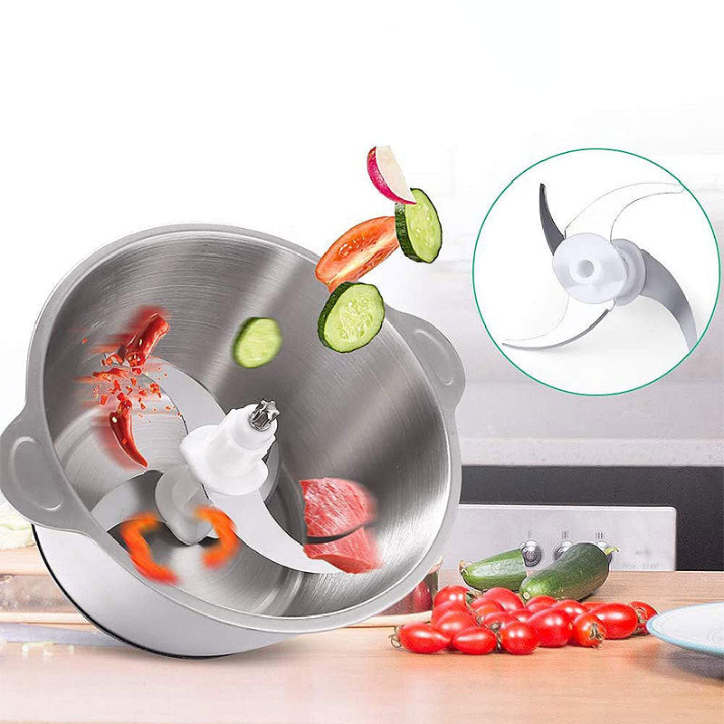 Hachoir Électrique SOKANY 2L — Viande, Légumes & Épices
