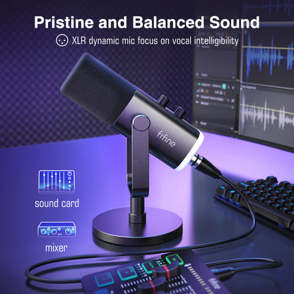 Fifine Podcasting Kit de studio portable