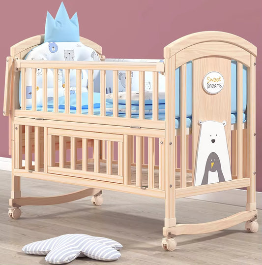 Lit Bébé Évolutif Premium