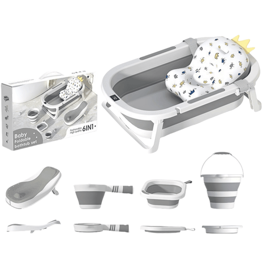 Baignoire Bébé 6-en-1 Pliable