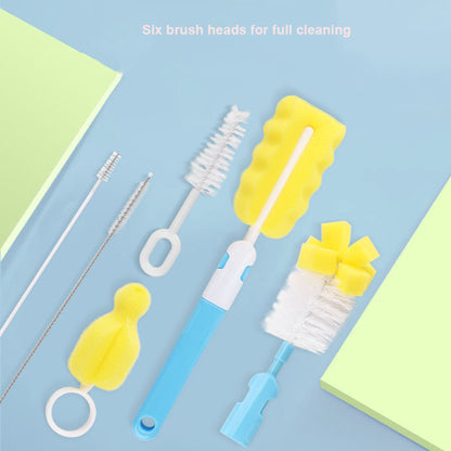 Kit Brosses de nettoyage Biberon 6-en-1