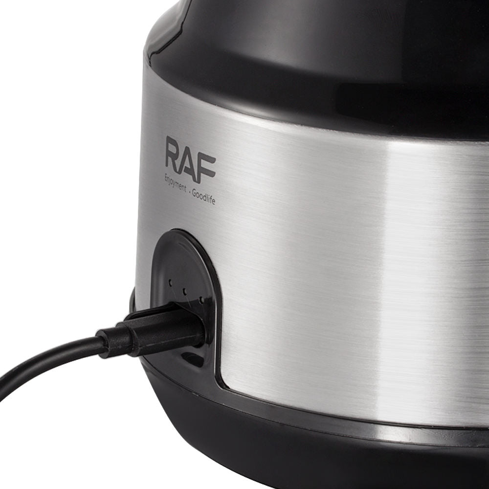 RAF Qualité, Hachoir Rechargeable 2 en 1 Et Trancheuse de Légumes