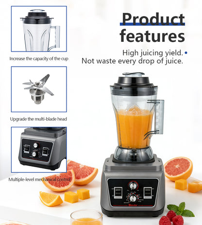 Blender Commercial Haute Puissance 2L – 3000W ETL/NSF
