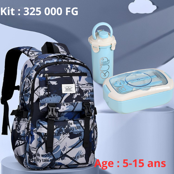 Ensemble de sac à dos pour enfant 9 ans ou plus