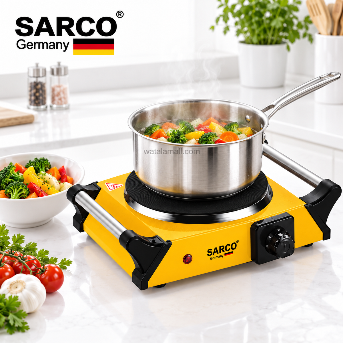 Réchaud Électrique SARCO SG-003A 1500W à Poignées