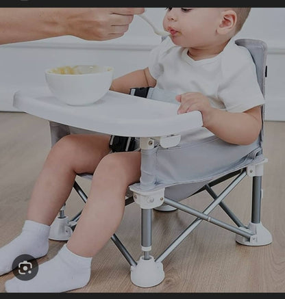 Chaise Pliable avec table à manger pour bébé