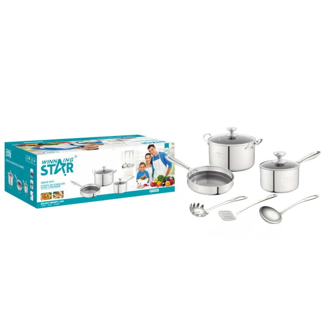 Ensemble de casseroles 6en 1