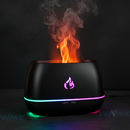 Diffuseur de Parfum Électrique – LED 7 Couleurs & Humidificateur