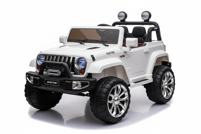 Voiture électrique blanche - Vue produit studio