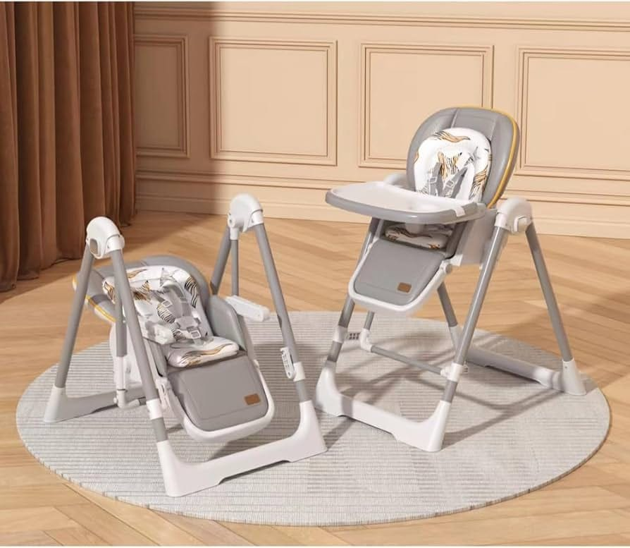 Baby Vivo Lulu 3-en-1 Magic ZC Magicfox - Chaise haute multifonction bébé