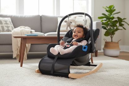 Mode transat — Bébé au repos au salon