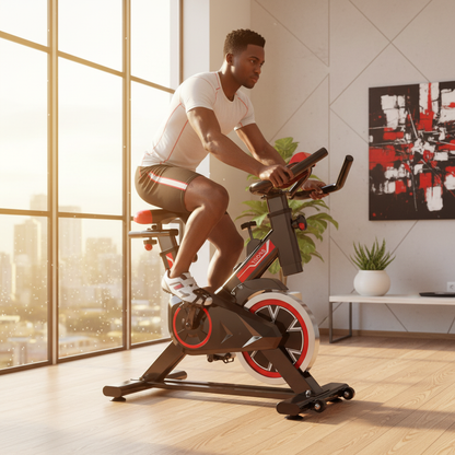 Vélo Cardio Pro – Lifestyle Matinal
